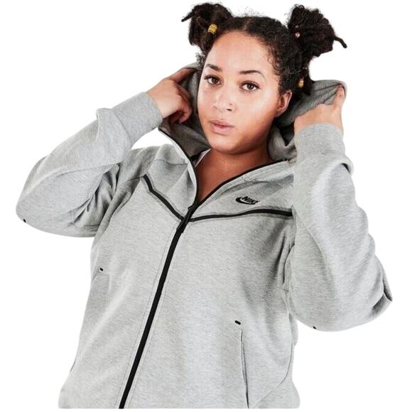 Nike Sportswear Tech Fleece Windrunner Full-Zip Hoodie, Size 2X, New w/ Tag $120 - Picture 2 of 11